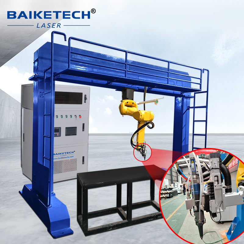 TH-RC1500BH【FOB】FANUC 3D 6 Axis Robot Laser Cutting Machine for Metal Sheet Tube Cutting