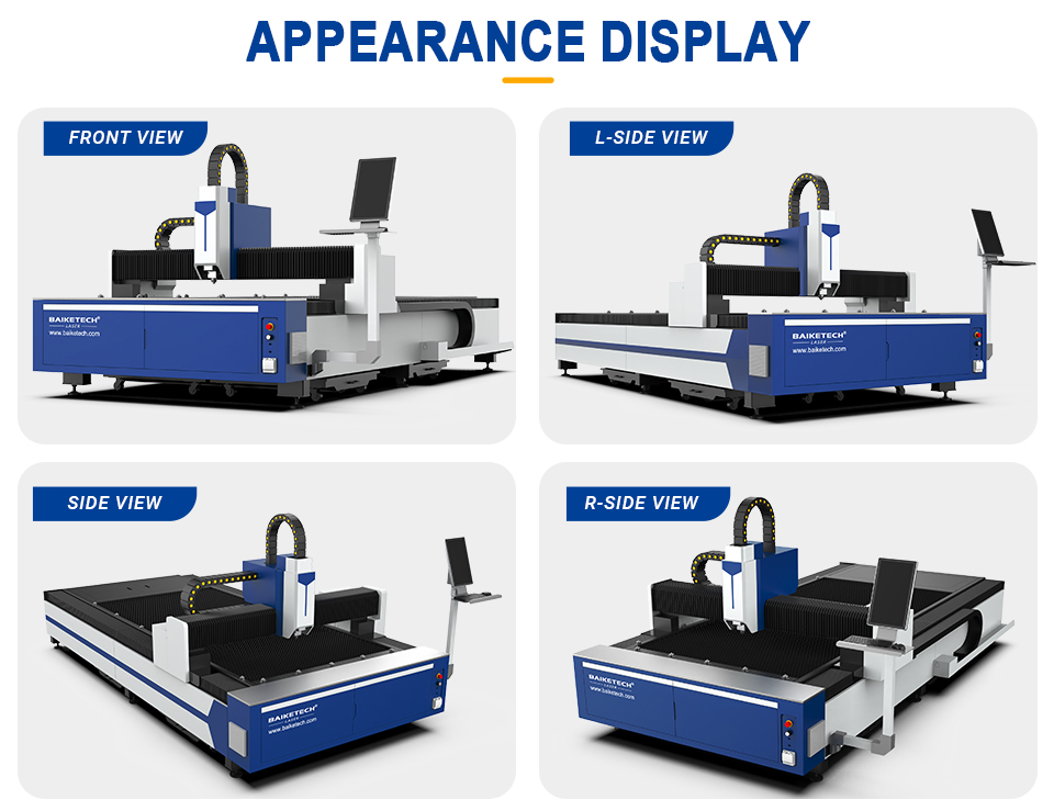 TH-A3015-1500W【FOB】Metal Sheet Fiber Laser Cutting Machine with Single Platform for Multiple Materials' Cutting