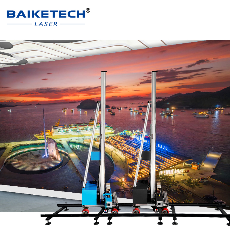 TH-GP700XP【FOB】2 in 1 3D UV Wall and Floor Inkjet Printing Machine