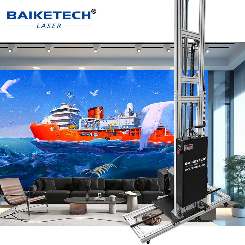 TH-UP200TX【FOB】Industrial UV Wall Printer High Precision Vertical Inkjet for 3D Mural and Commercial Decoration