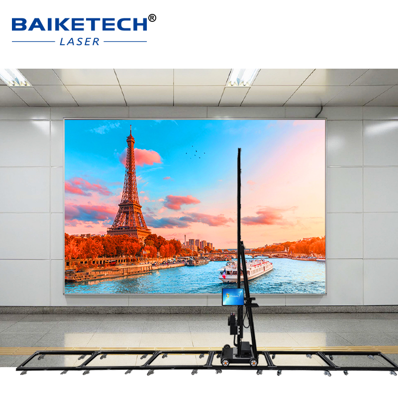 TH-UP200P Plus【FOB】Wheeled Wall Printer for Indoor and Outdoor Graffiti 