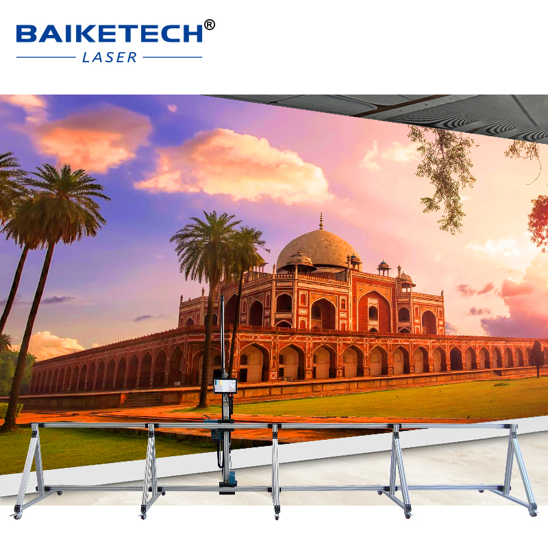 TH-GW128T【FOB】Dual Funtional 2-in-1 Wall and Floor Printing Machine with High Performance Printing