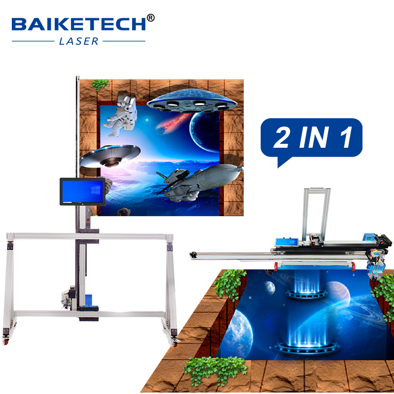TH-GW32T【FOB】High Precision AI Intelligent Wall and Floor Printer for Mural Painting