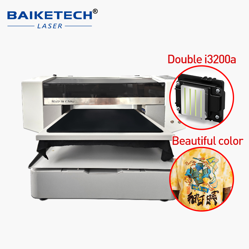 TH-i3200X【FOB】UV Multifunctional DTG Printer with Easy Operations for Cloth Leather Crystal Printing