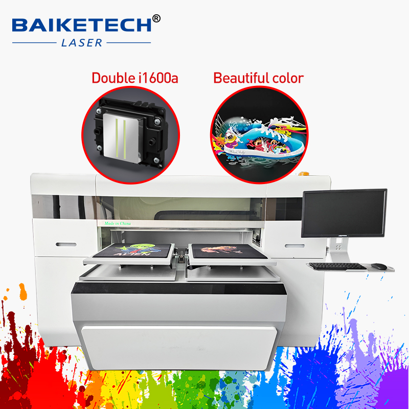 TH-i1600T【FOB】UV Multifunctional DTG Printer with Easy Operations for Cloth Leather Crystal Printing