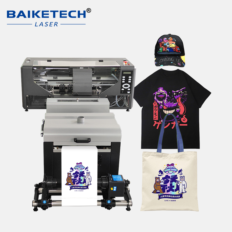 TH-XP600T【FOB】UV Multifunctional DTF Printer with Easy Operations for Cloth Leather Crystal Printing
