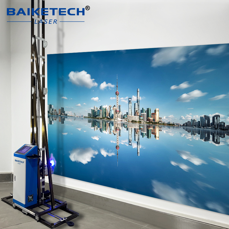 TH-UP200 Plus【FOB】Mural Wall Printing Machine with CMYKW Ink for Wall Decoration