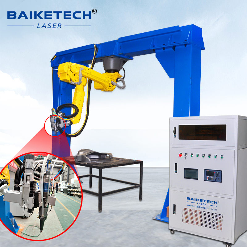 TH-RC2000A【FOB】FANUC 3D 6 Axis Robot Laser Cutting Machine for Metal Sheet Tube Cutting