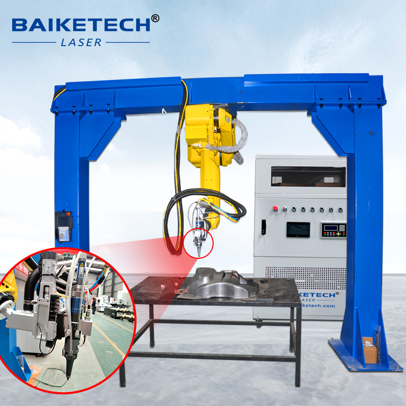 TH-RC1500B【FOB】FANUC 3D 6 Axis Robot Laser Cutting Machine for Metal Sheet Tube Cutting