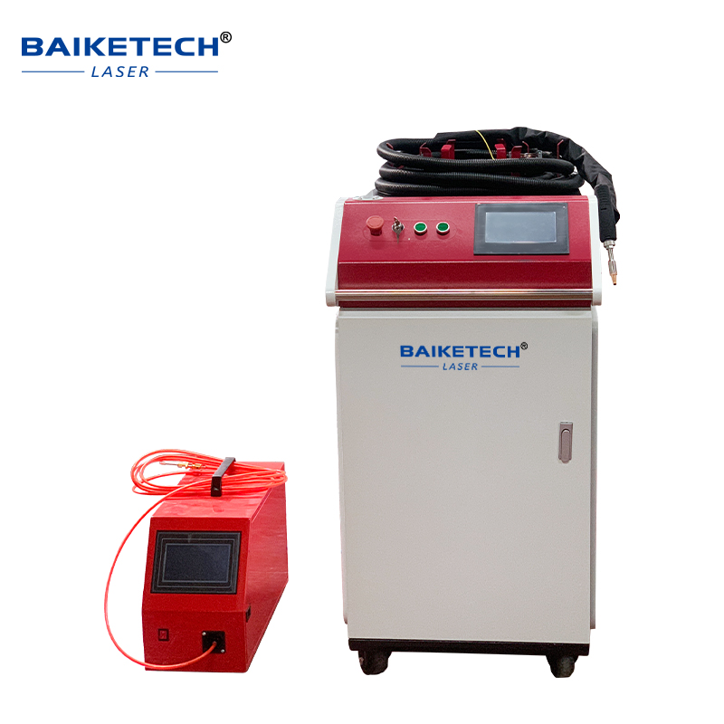 Baiketech Portable Handheld Raycus 1500W 2000W 3000W Fiber Laser Welding Machine Built for High-quality Welding