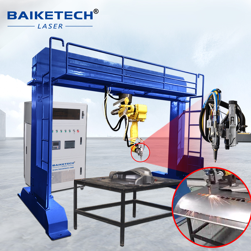 TH-RC2000MA【FOB】2025 New Design 3D Fiber Laser Cutting Machine with Gantry for Metallic Auto Car Parts Cutting