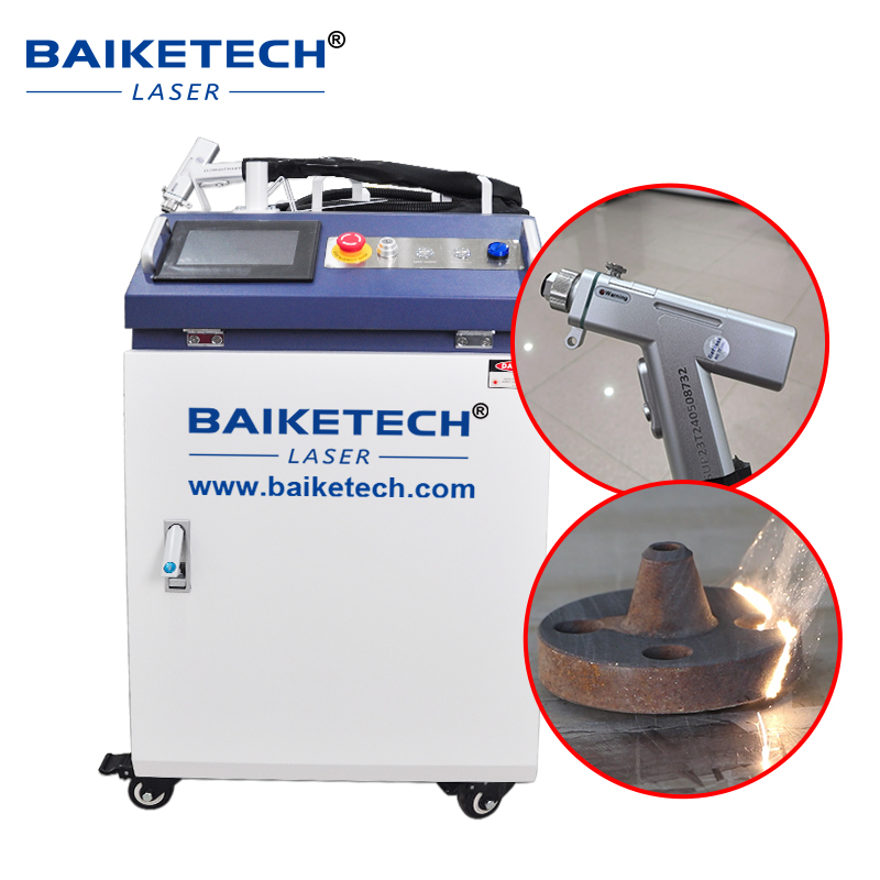 TH-HW1500E RAYCUS【FOB】Continuous Wave Laser Cleaning Machine Steel Derust Hanli Water Cooling