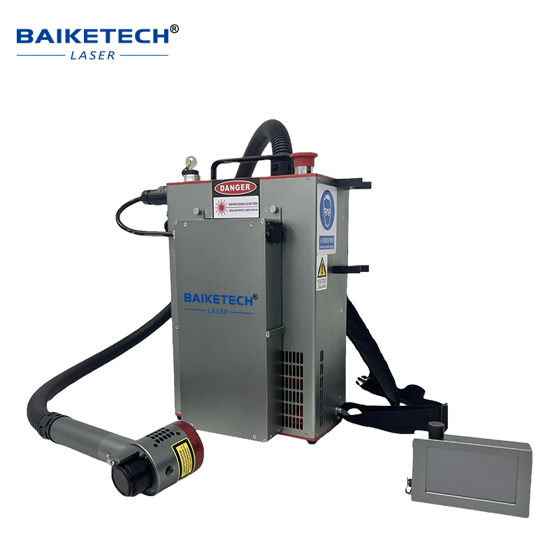 TH-FLC300MC-5 JPT【FOB】Pulse Laser Rust Cleaning Machine Backpack