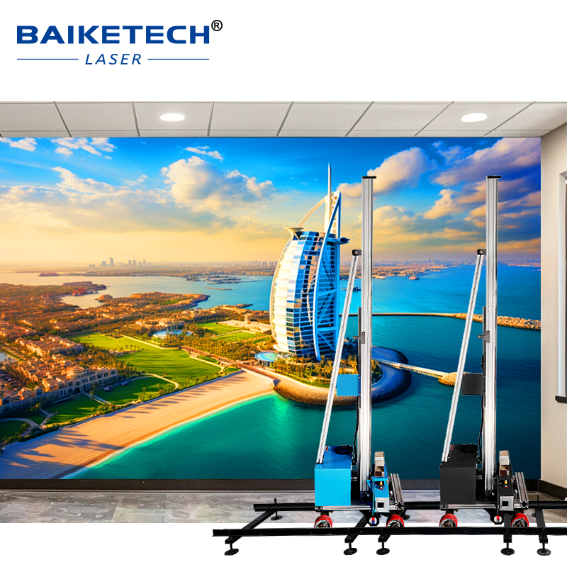 TH-GP3200XP【FOB】2 in 1 3D UV Wall and Floor Inkjet Printing Machine