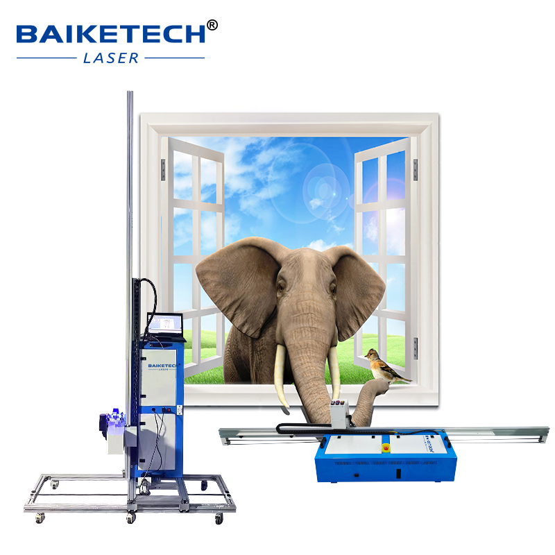 TH-GP400【FOB】3D UV Floor and Wall All in One Printing Machine to Print on Both Wall and Floor 2 in 1 Printer