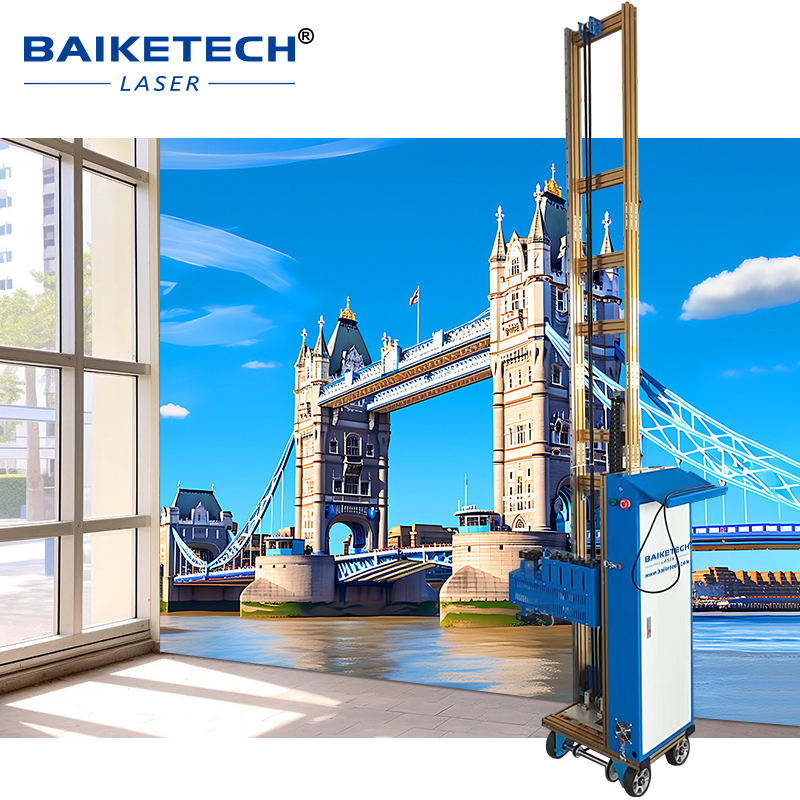 TH-UP200TQ【FOB】Industrial UV Wall Printer High Precision Vertical Inkjet for 3D Mural and Commercial Decoration