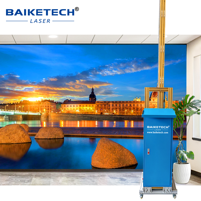 TH-UP200XQ【FOB】Industrial UV Wall Printer High Precision Vertical Inkjet for 3D Mural and Commercial Decoration
