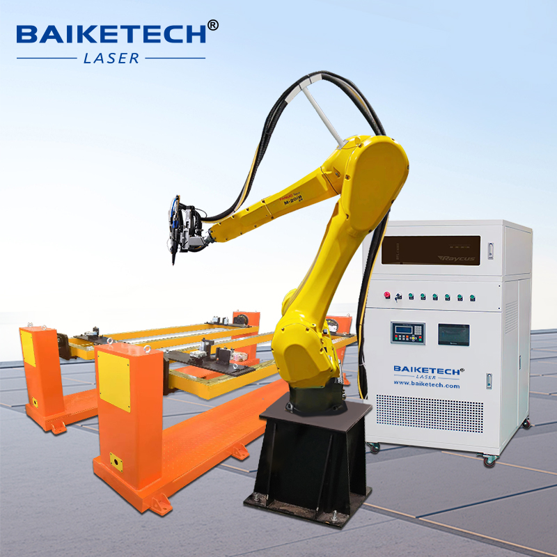 TH-RC1500HB【FOB】3D Robotic Laser Cutting Machine with Positioner for 360° Metal Parts