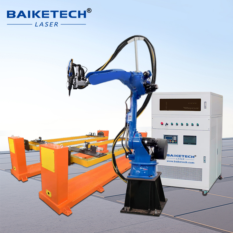 TH-RC1500HS【FOB】3D Robotic Laser Cutting Machine with Positioner for 360° Metal Parts