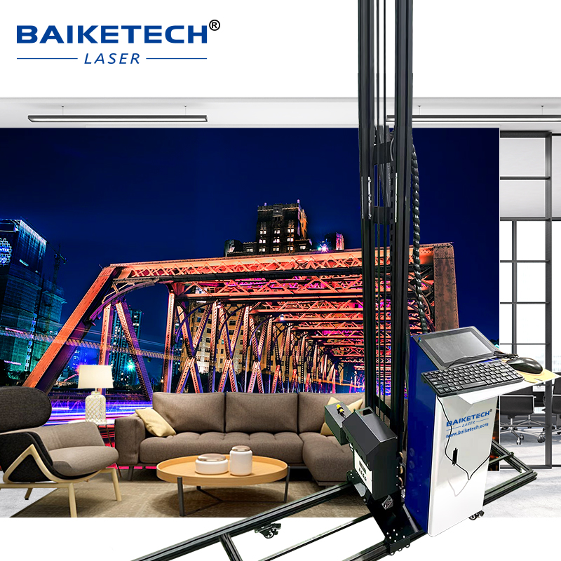 TH-UP1600XL【FOB】High Precision Vertical UV Wall Printer with Unlimited Width Extension and Partition Printing for Custom Wall Art and Large Format Ads