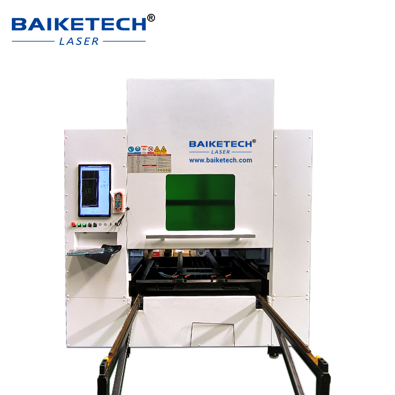 TH-8080L-1500XC【FOB】Fully Enclosed Precision Laser Cutter Stainless Steel Copper Silicon Steel Sapphire Ceramic Cutting Equipment