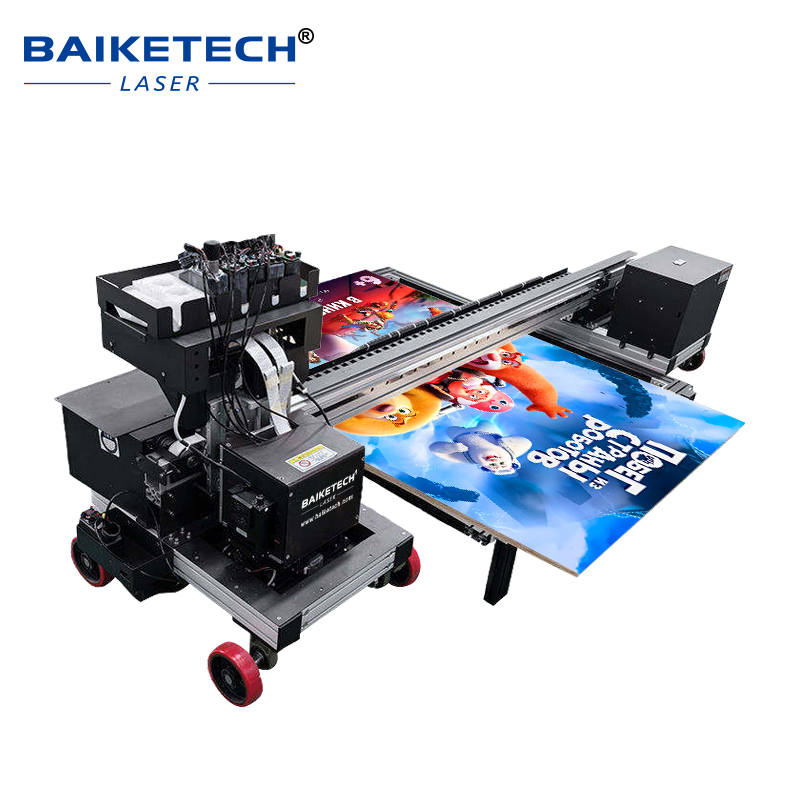 TH-D3200WX-6Plus【FOB】6m UV Floor Painting Machine Piezoelectric Printhead Instant Dry Outdoor Ground Marking Printer