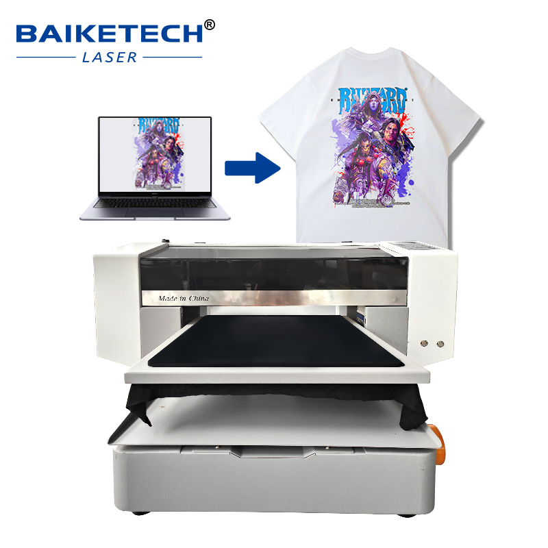 TH-i1600X【FOB】UV Multifunctional DTG Printer with Easy Operations for Cloth Leather Crystal Printing