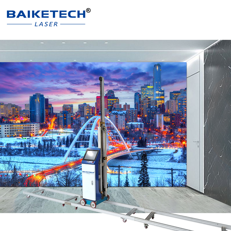 TH-GW64【FOB】3D Art Wall Background Ink Vertical UV Drawing Printer Painting Machines for Glass Mural Wood Paper