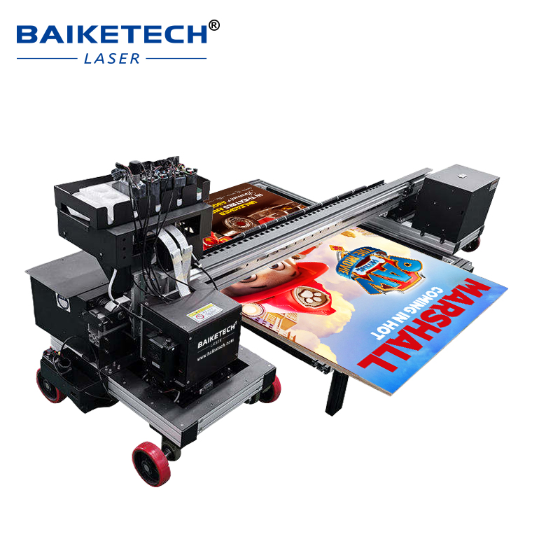 TH-D1600WX-3Plus【FOB】3m Wide UV Floor Inkjet Printer Dual Piezo Printhead Fast Dry Long Lasting Road Space Printing Equipment
