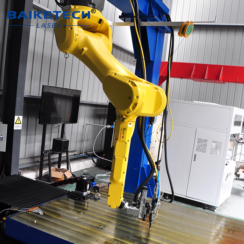 TH-RC6000B【FOB】FANUC 3D 6 Axis Robot Laser Cutting Machine for Metal Sheet Tube Cutting