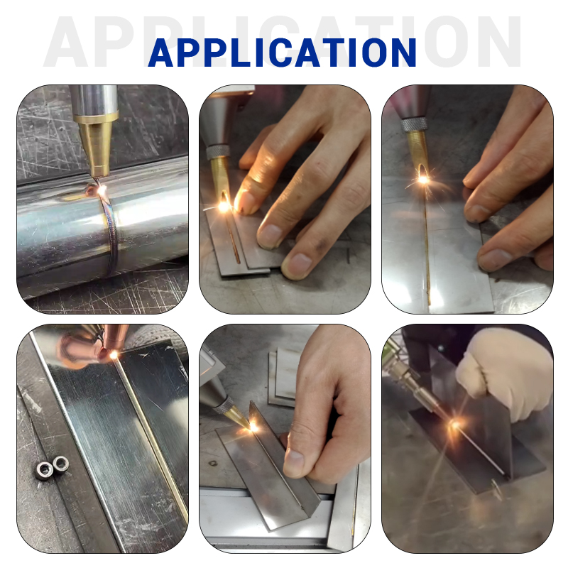 Baiketech Water Cooling Handheld Raycus Fiber Laser Welder Machine for Welding Metal Stainless Steel Aluminum