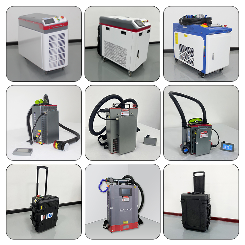 TH-FLC300MC-5 JPT【FOB】Pulse Laser Rust Cleaning Machine Backpack