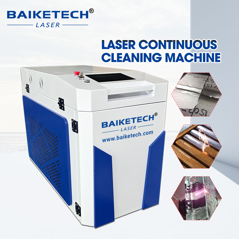 TH-FL1500MS【FOB】Water Cooling Continuous Wave Laser Cleaner Machine for Oxidant Removal