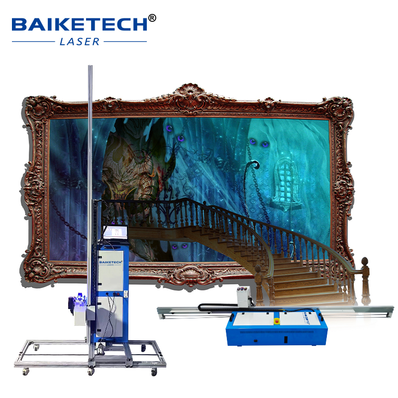 TH-GP900【FOB】3D UV Floor and Wall All in One Printing Machine to Print on Both Wall and Floor 2 in 1 Printer