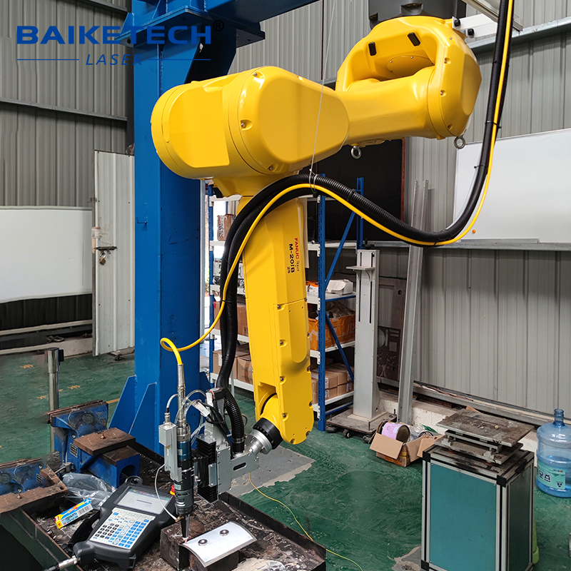 TH-RC1500BH【FOB】FANUC 3D 6 Axis Robot Laser Cutting Machine for Metal Sheet Tube Cutting