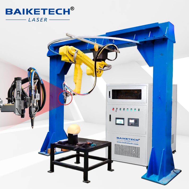 TH-RC1500A【FOB】FANUC 3D 6 Axis Robot Laser Cutting Machine for Metal Sheet Tube Cutting