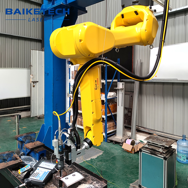 TH-RC6000B【FOB】FANUC 3D 6 Axis Robot Laser Cutting Machine for Metal Sheet Tube Cutting