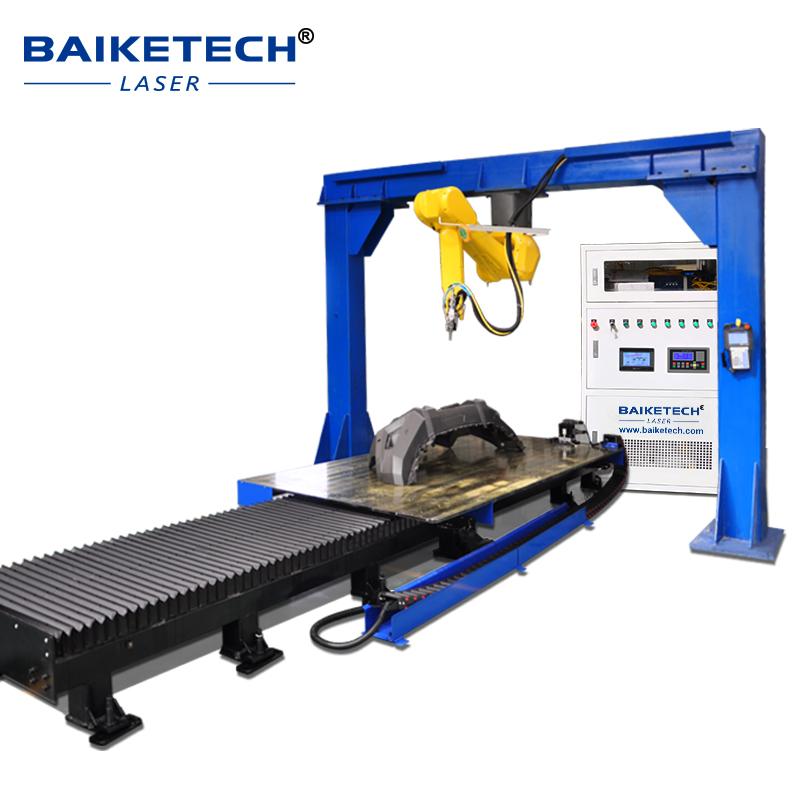 TH-RC1500LX【FOB】FANUC Robotic High End 3D Fiber Laser Cutter for Irregular Metal Hardware