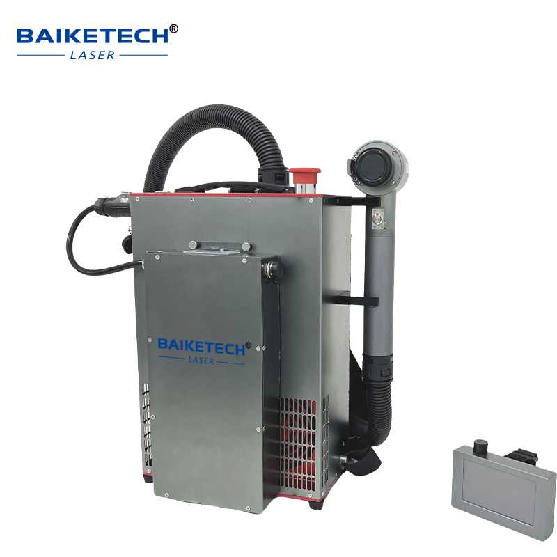 TH-FLC300S JPT【FOB】Portable Backpack Fiber Laser Cleaner MOPA