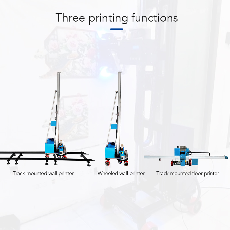 TH-GP200XP【FOB】2 in 1 3D UV Wall and Floor Inkjet Printing Machine
