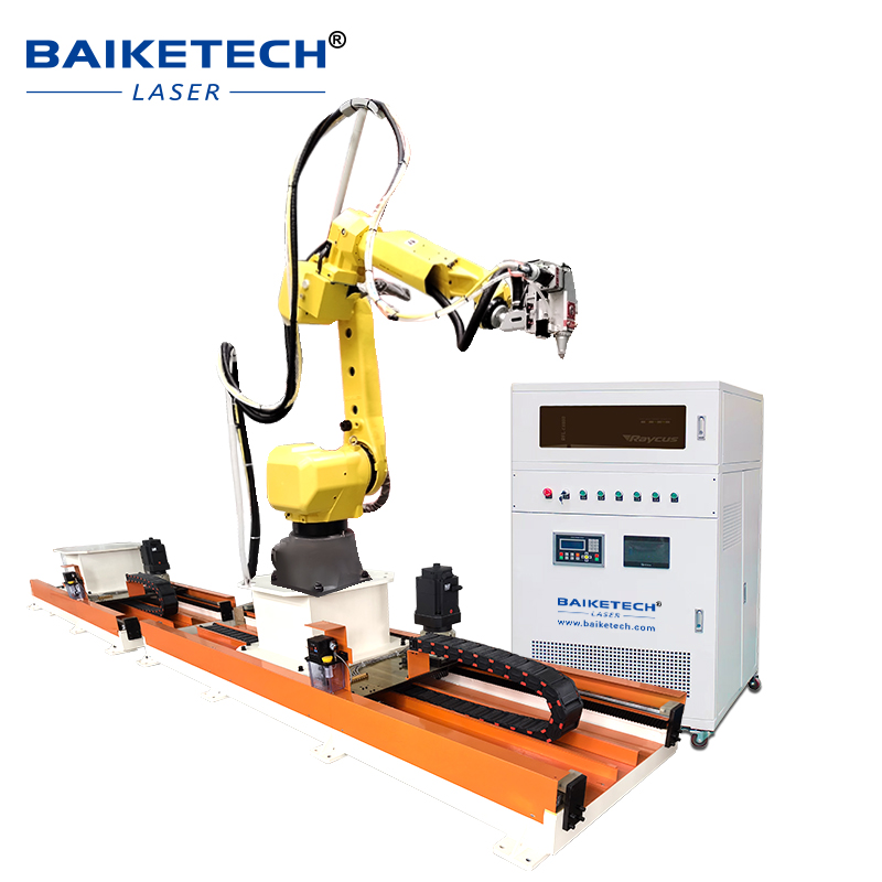 TH-RC1500DA【FOB】6 Axis 3D Robot Fiber Laser Cutting Machine With Walking Rail For Auto Parts & Pipe Cutting