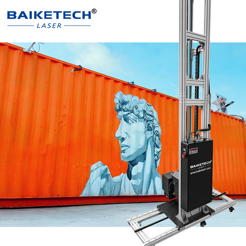 TH-UP200TX Plus【FOB】High-Spray UV Wall Printer for Shipping Containers, Handles Uneven Surfaces Up to 2.5cm