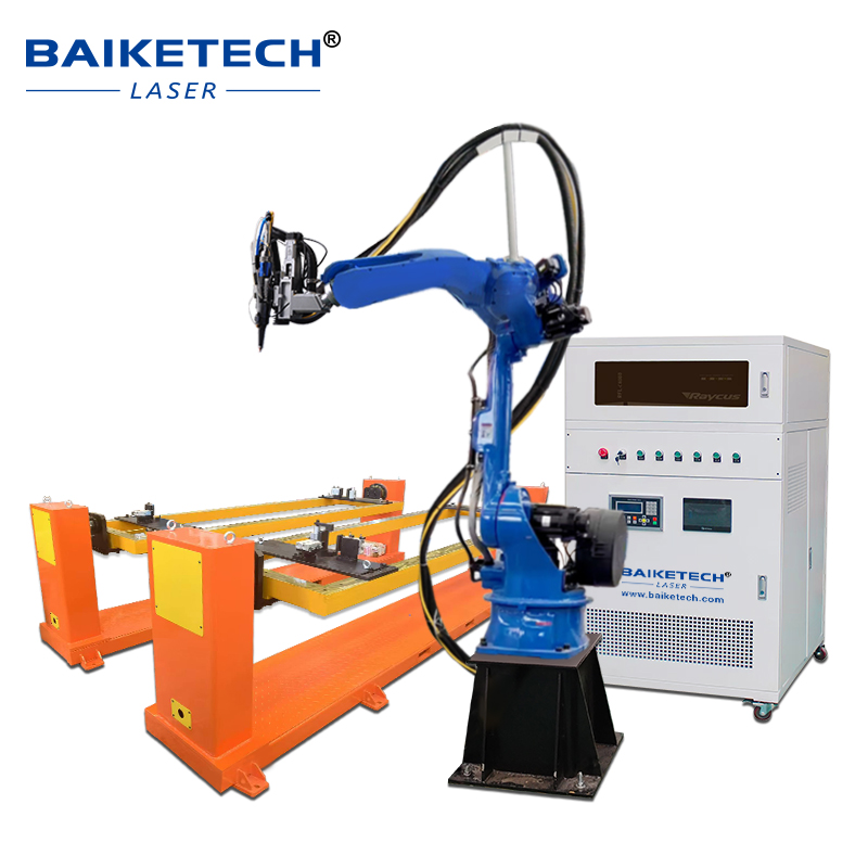 TH-RC1500HS【FOB】3D Robotic Laser Cutting Machine with Positioner for 360° Metal Parts