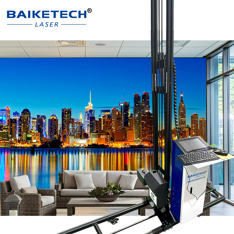TH-UP1600XL Plus【FOB】High Precision 4M Wall Printer with Negative Pressure Ink System Unlimited Width for Hotel Malls and Cultural Wall Decoration