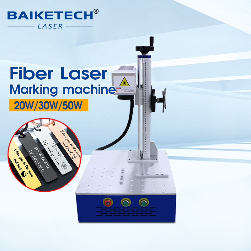 TH-450【FOB】Desktop Air Cooled Fiber Laser Marking Machine 20W 30W 50W Mini Metal Laser Engraver For Small Workshop Logo Marking