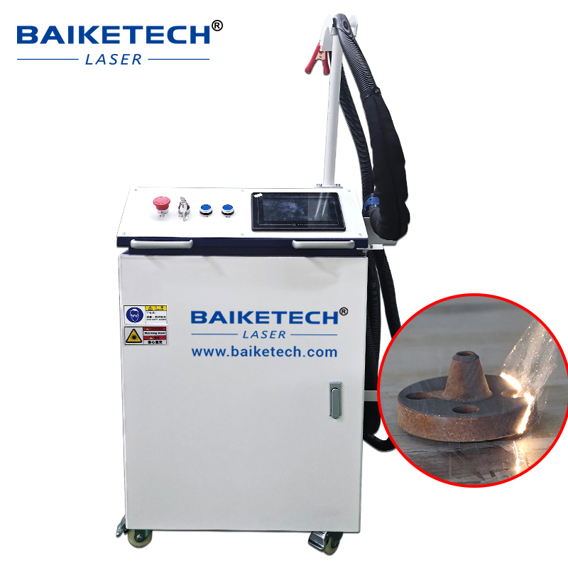 TH-FL1500TS【FOB】ContinuousFiberLaser Cleaning Machine for Metal Surface Removal Rust Dust Oil Paint Oxidant Cleaning