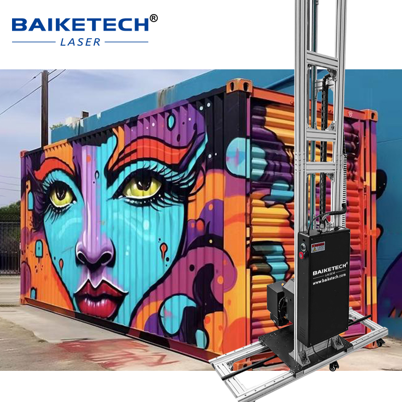 TH-UP1600TX Plus【FOB】Vertical UV Printing Machine for Custom Shipping Container Murals, Works on Uneven Walls