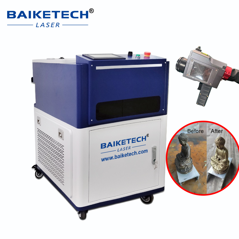 TH-FLC500M JPT【FOB】Multi Module MOPA Pulse Fiber Laser Cleaning Machine Cabinet Water Cooling