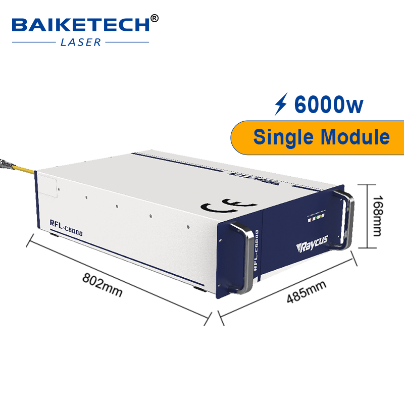 RFL-C6000 CE【FOB】Raycus Single Module CW Fiber Laser High Beam Quality for Cutting
