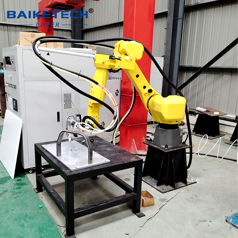 TH-RC3000AH【FOB】FANUC 3D 6 Axis Robot Laser Cutting Machine for Metal Sheet Tube Cutting